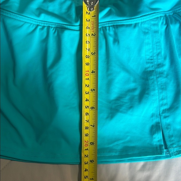 Lands' End Turquoise Swim Skort - Picture 4 of 4